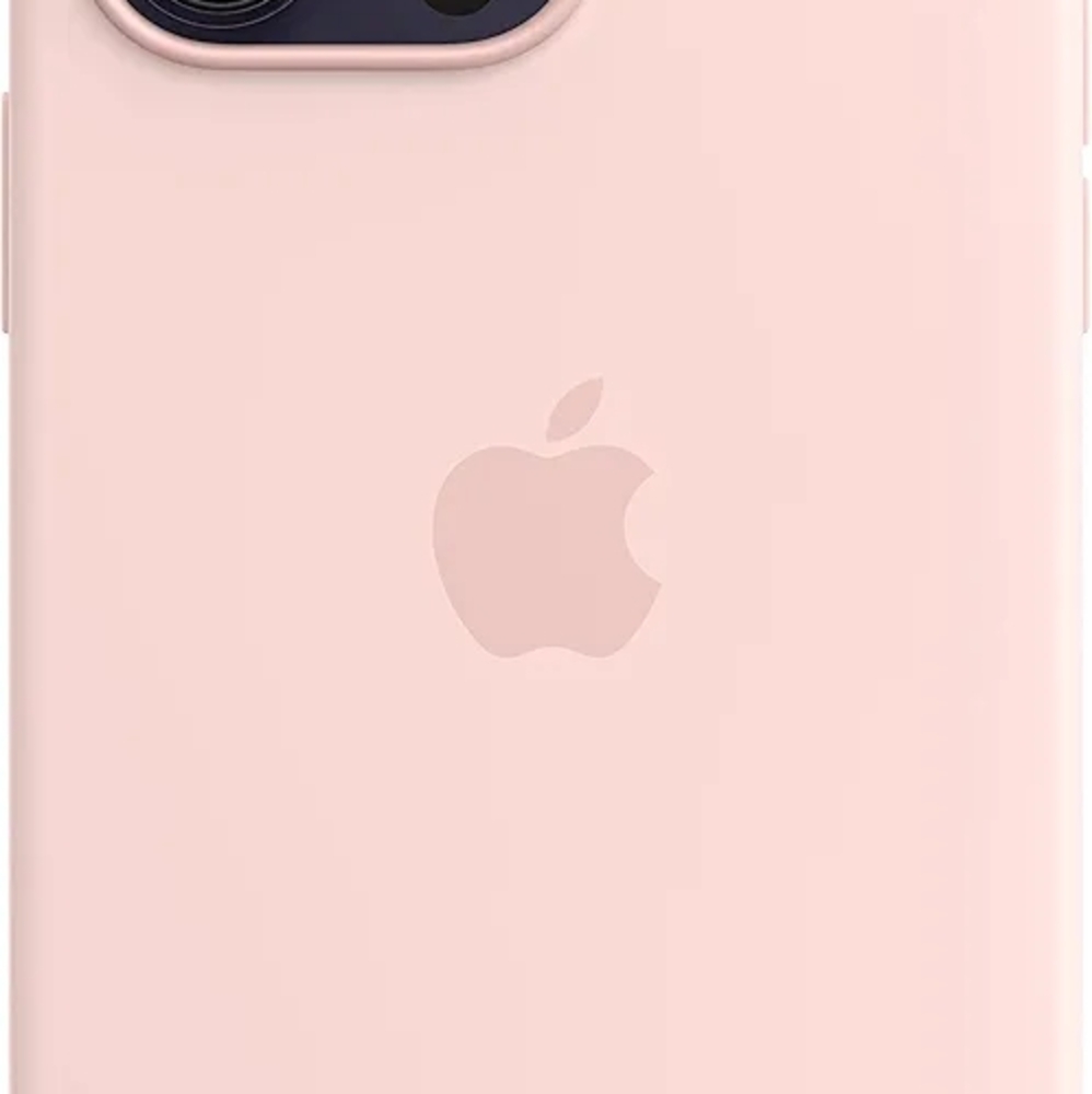 Apple Pink Silicone iPhone Case with Matte Finish